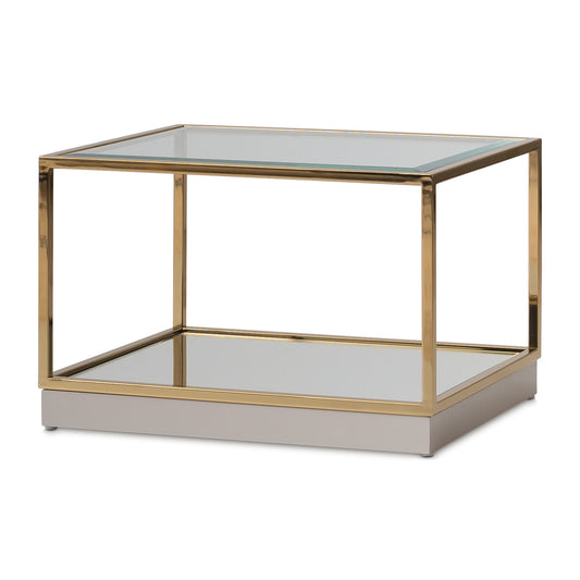 Savannah Breeze Tall Cocktail Table, Set of 2 - Bright Gold