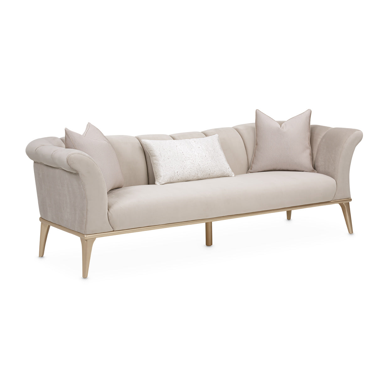 Yvette Sofa - Porcini/Champagne