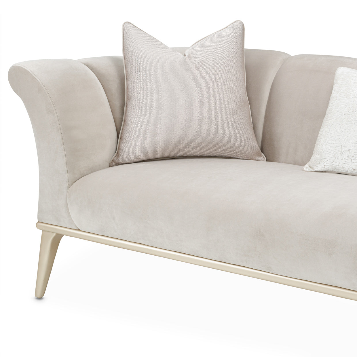 Yvette Sofa - Porcini/Champagne