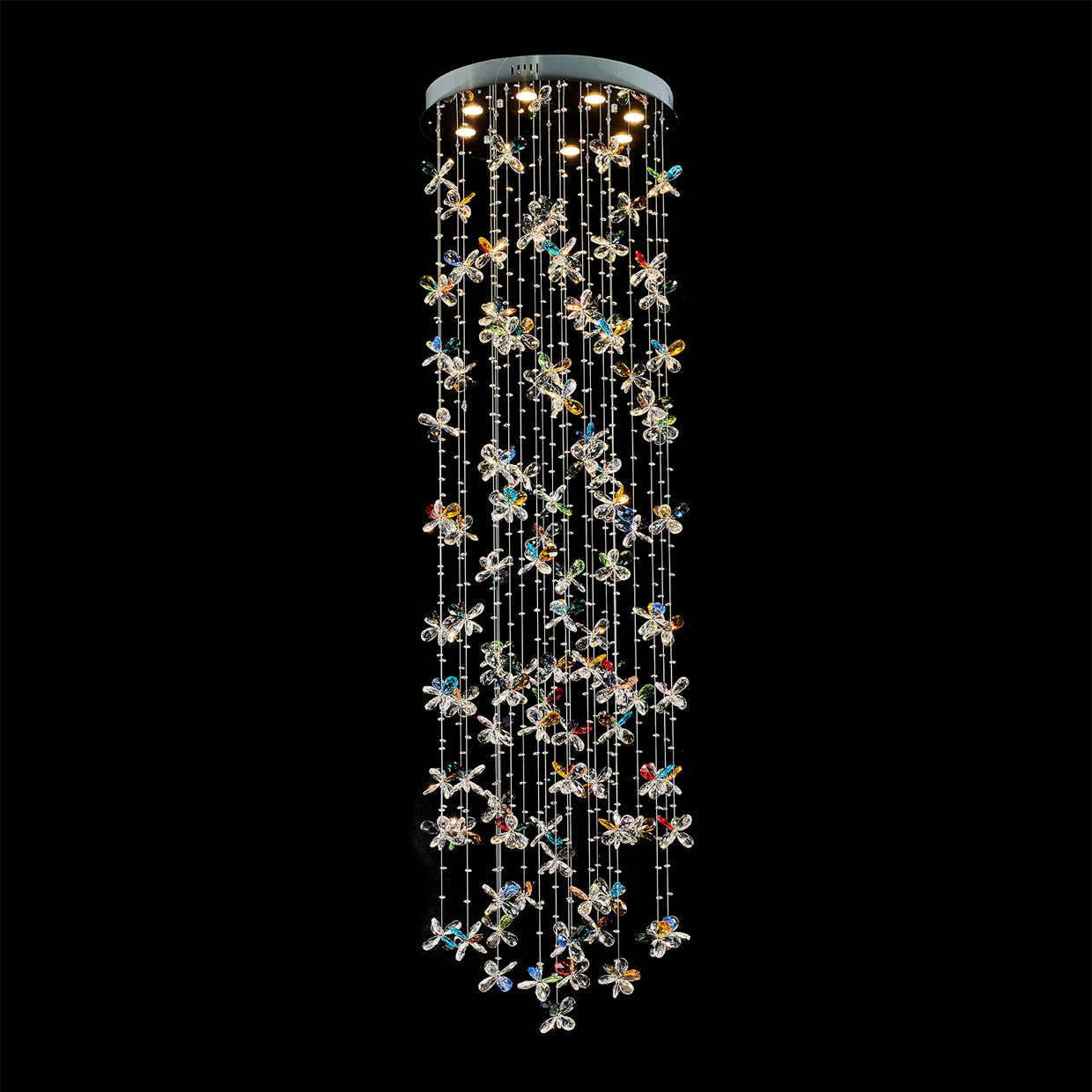 Wings of Color Chandelier