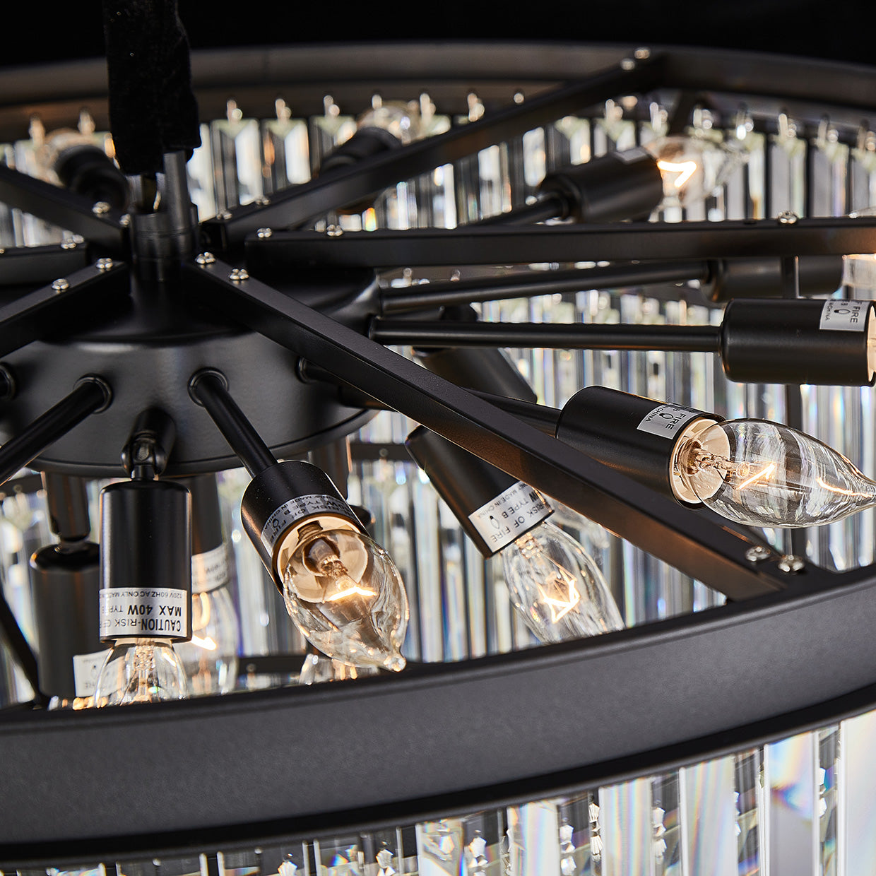 Allure 28-Light Round LED Chandelier
