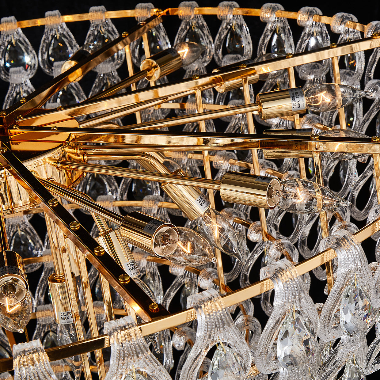 Gala 28-Light Round LED Chandelier