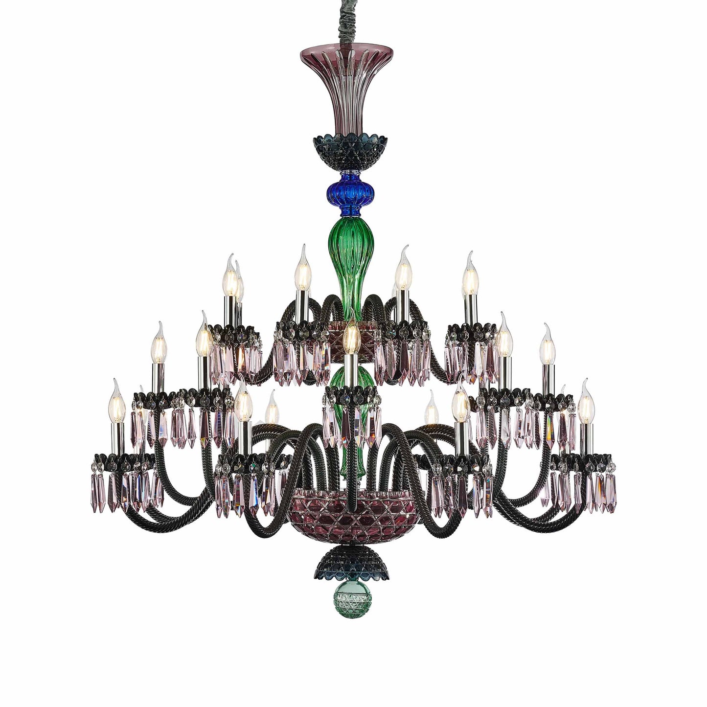 Noir 18-Light Chandelier
