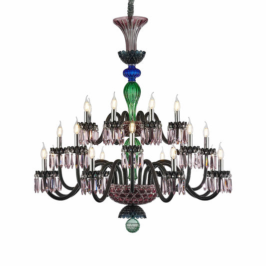 Noir 18-Light Chandelier