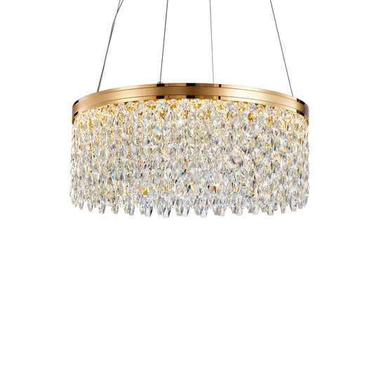 Orlena Small LED Clear Chandelier