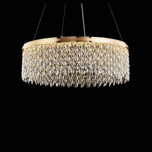 Orlena Large LED Clear Chandelier