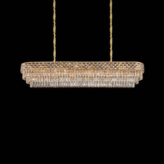 Aurelia 19-Light Rectangular Chandelier