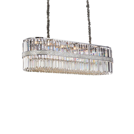 Spectra 15-Light Rectangular Chandelier