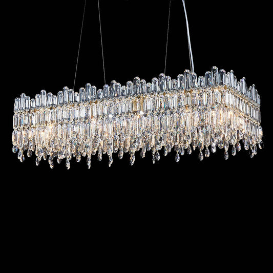 Royal Crown 12-Light Rectangular Chandelier