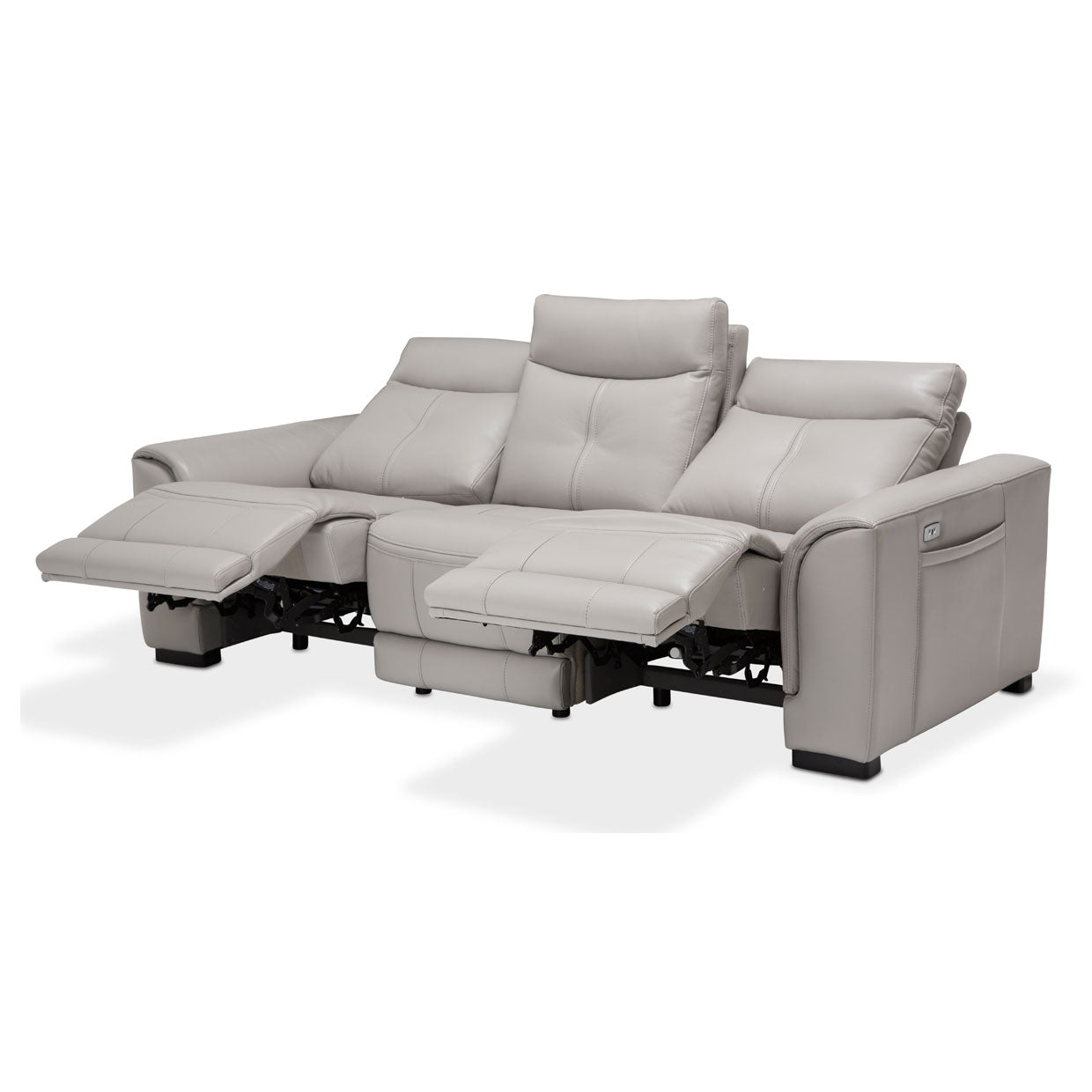 Bentley 3-Piece Sectional Sofa - Light Grey