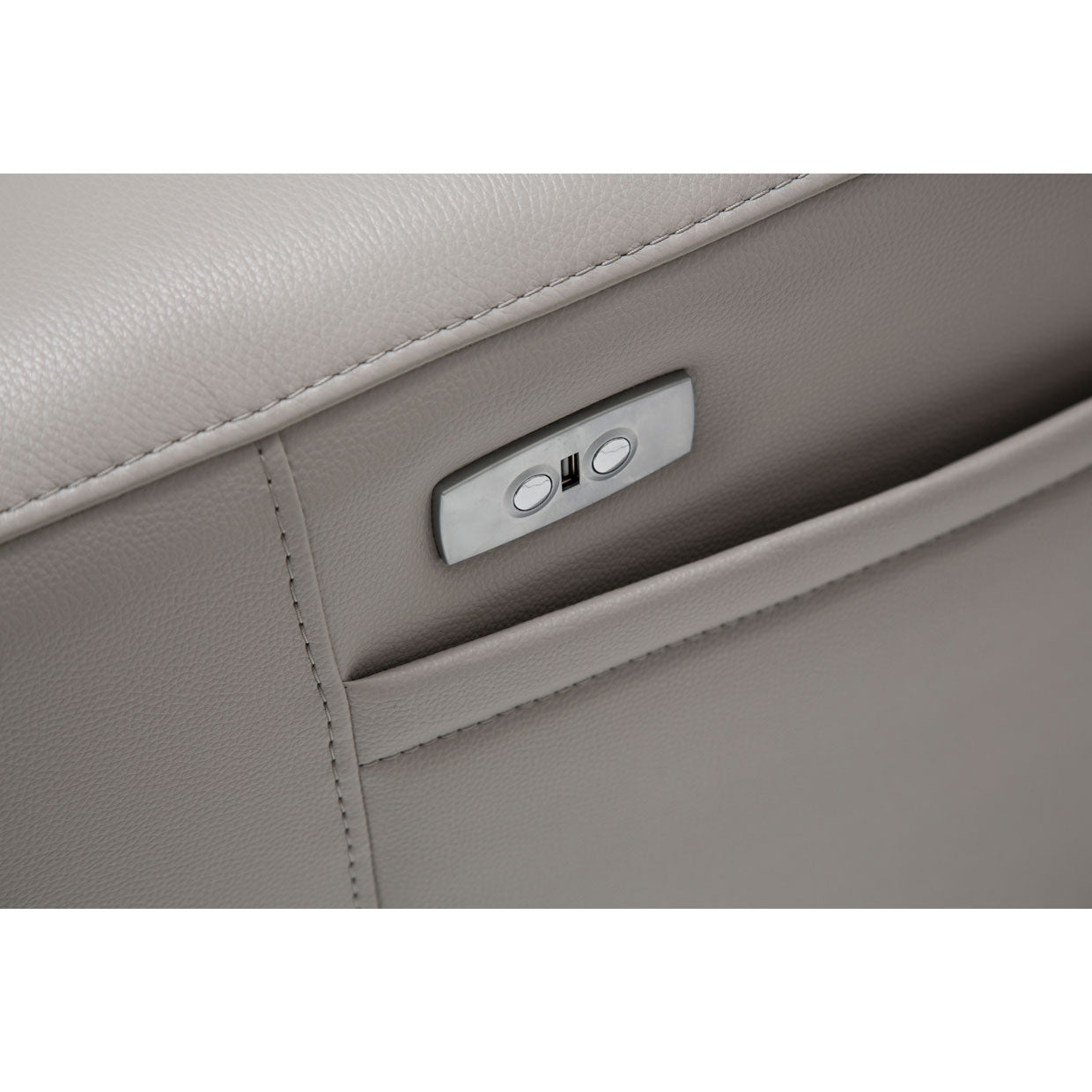 Bentley 3-Piece Sectional Sofa - Light Grey