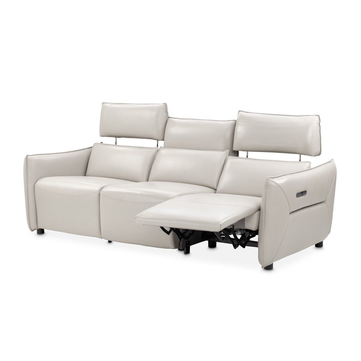 Verona 3-Piece Sectional Sofa - Light Gray