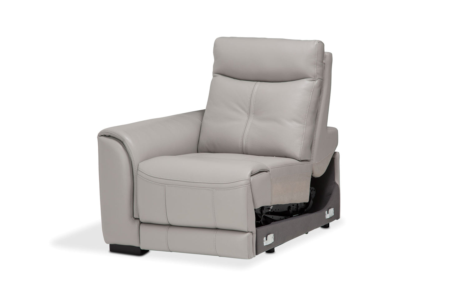 Bentley 3-Piece Loveseat with Storage Console - Light Grey