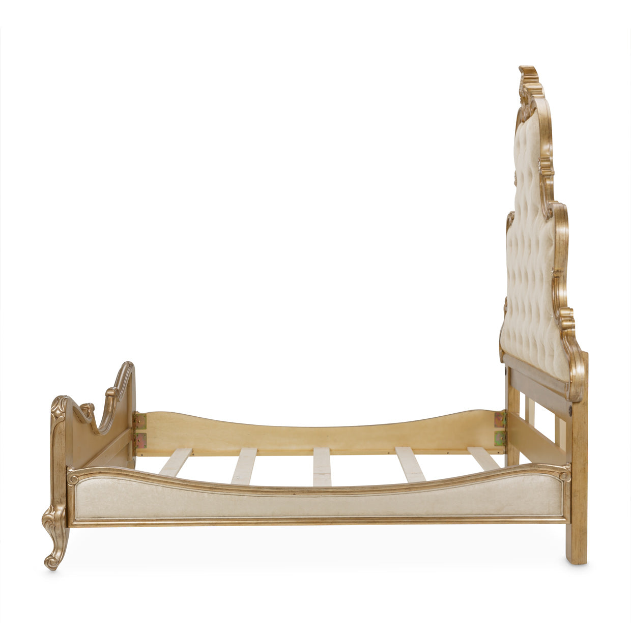 Platine de Royale Eastern King Panel Bed - Antique Platinum
