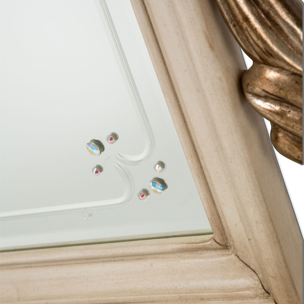 Platine de Royale Wall Mirror - Champagne