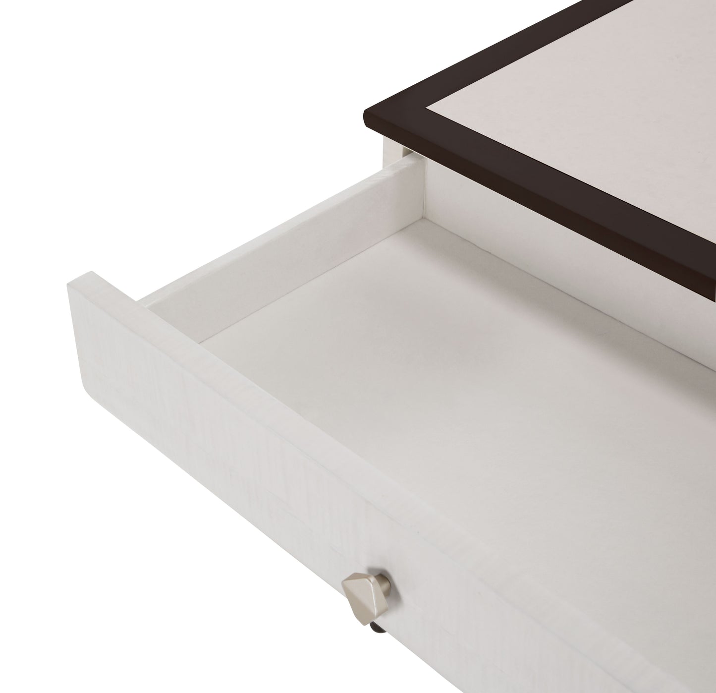 Paris Chic Rectangular End Table - Espresso