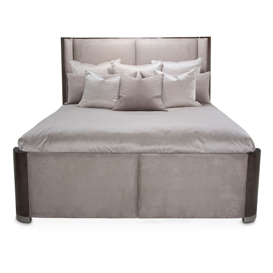 Roxbury Park Eastern King Dual-Panel Bed - Slate
