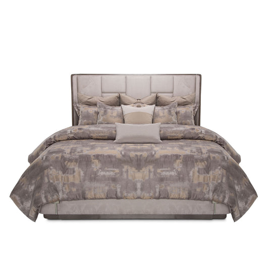 Roxbury Park Queen Multi-Panel Bed - Slate