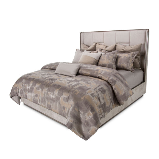 Roxbury Park Queen Multi-Panel Bed - Slate