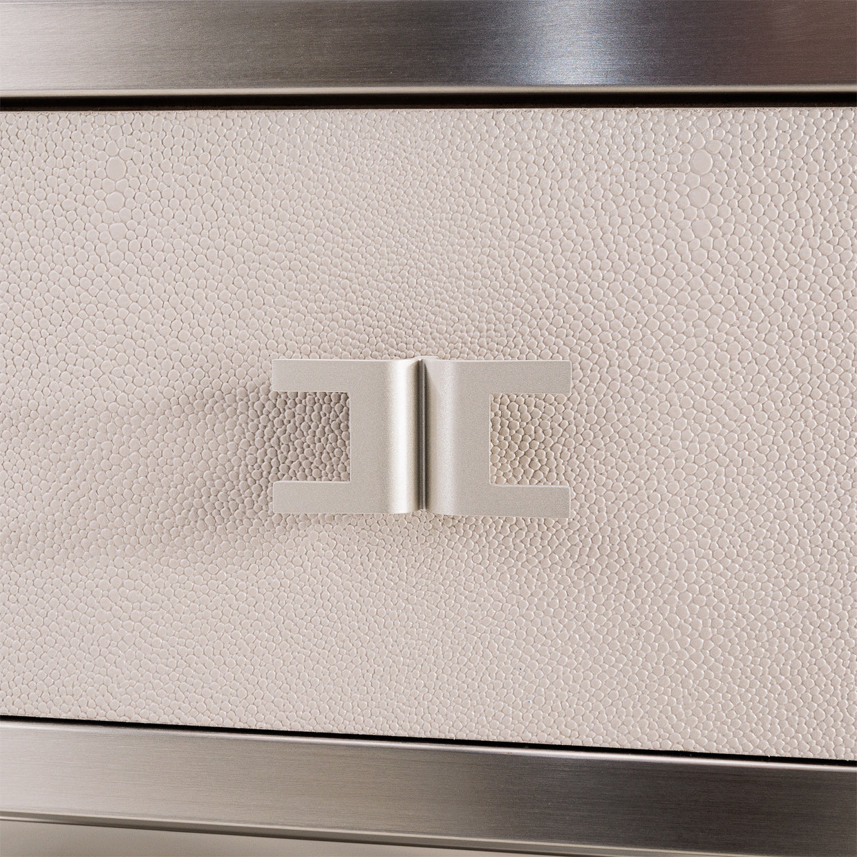Roxbury Park Metal Nightstand - Stainless Steel