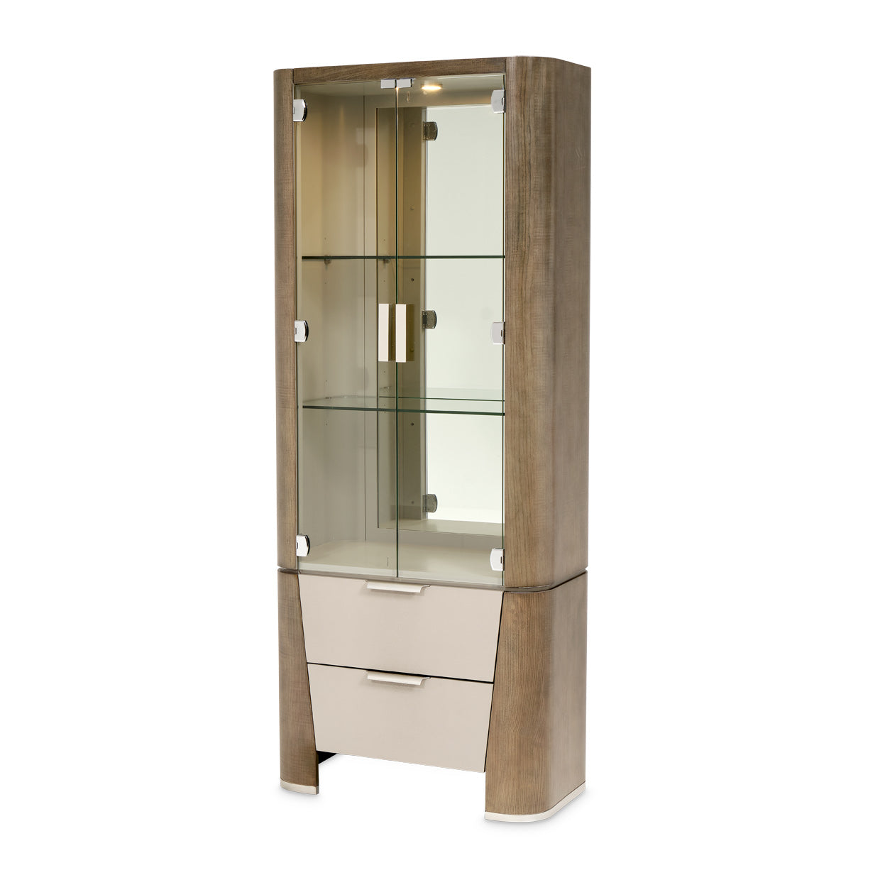 Roxbury Park Display Cabinet - Slate