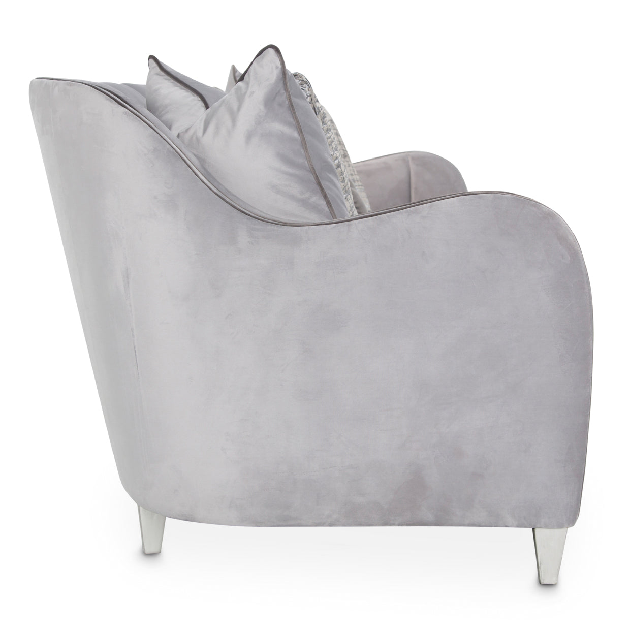 Roxbury Park Velvet Sofa - Steel/Slate