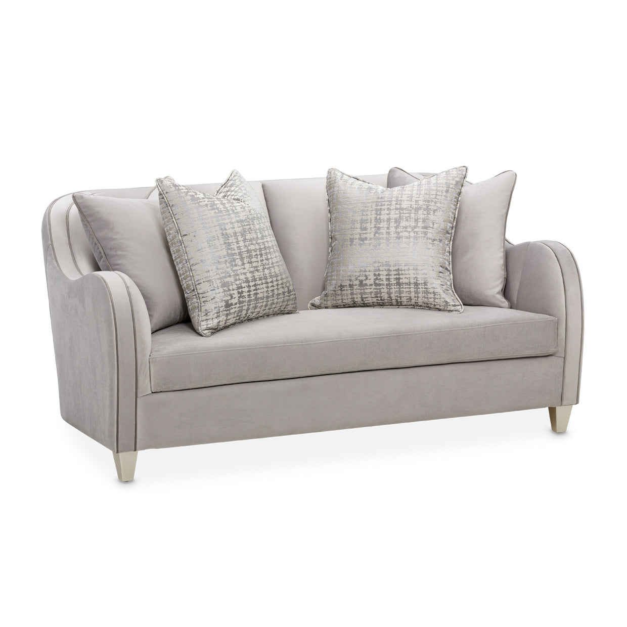 Roxbury Park Velvet Loveseat - Steel/Slate