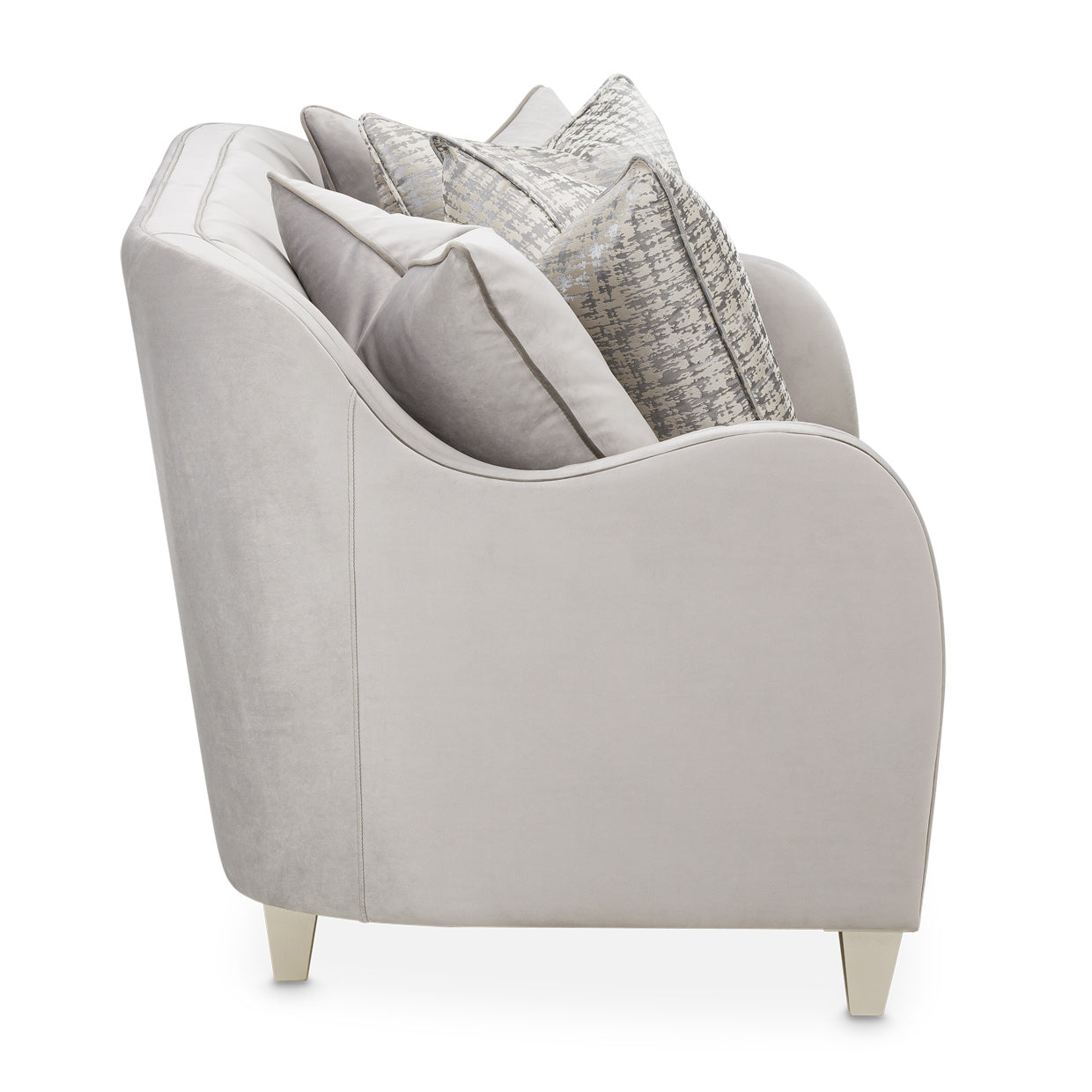 Roxbury Park Velvet Loveseat - Steel/Slate