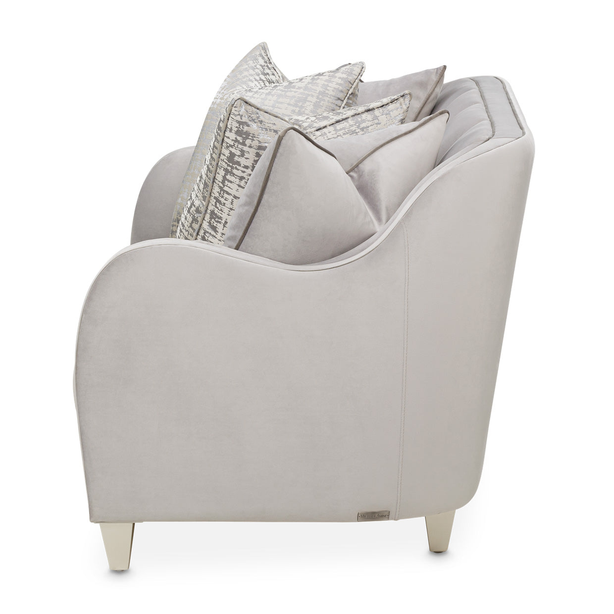 Roxbury Park Velvet Loveseat - Steel/Slate
