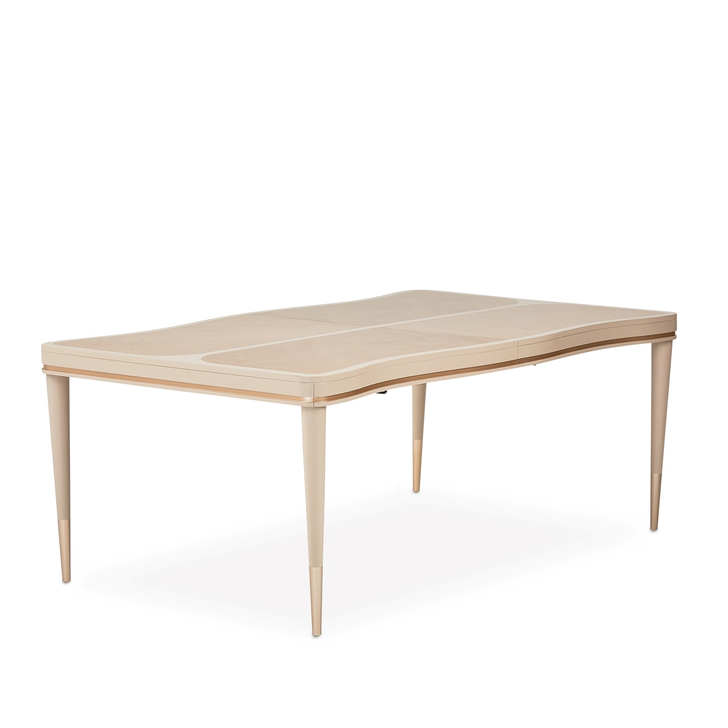 Malibu Crest Rectangular Dining Table - Blush