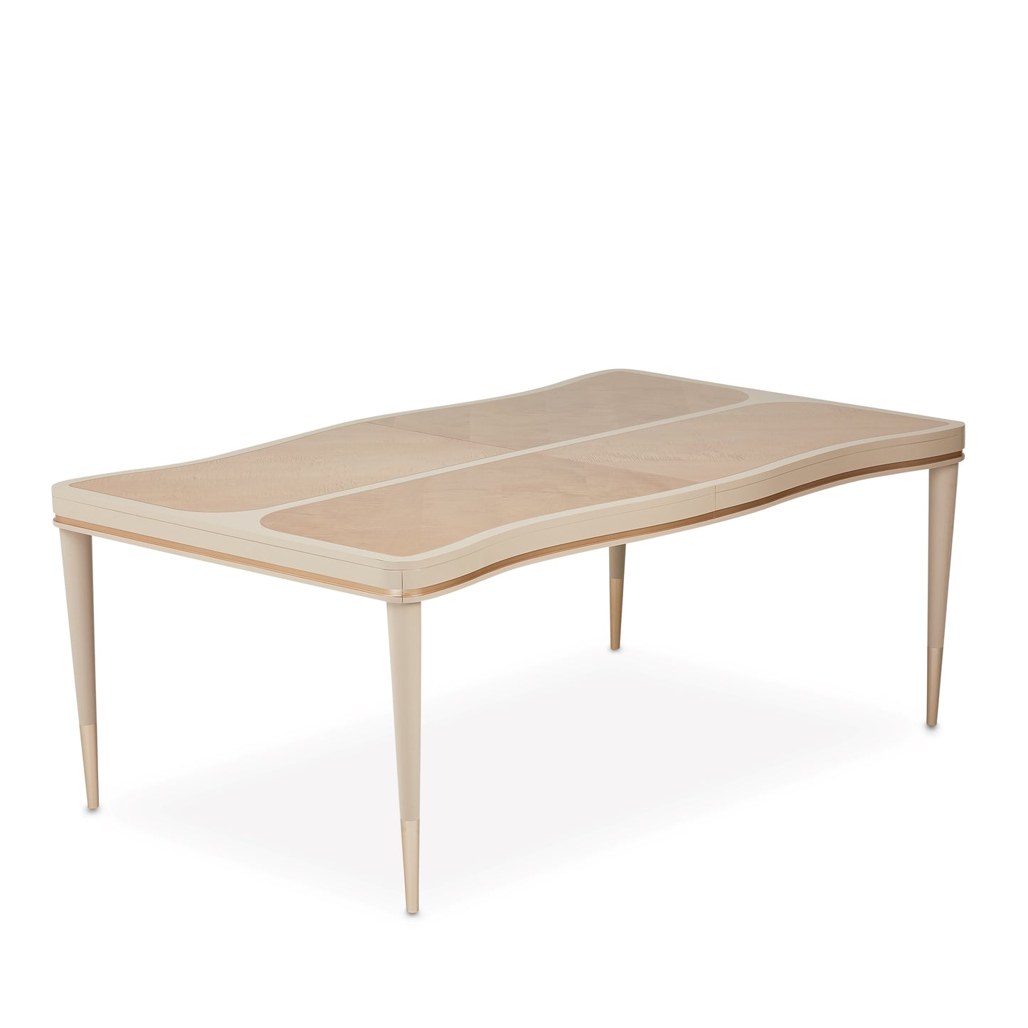 Malibu Crest Rectangular Dining Table - Blush
