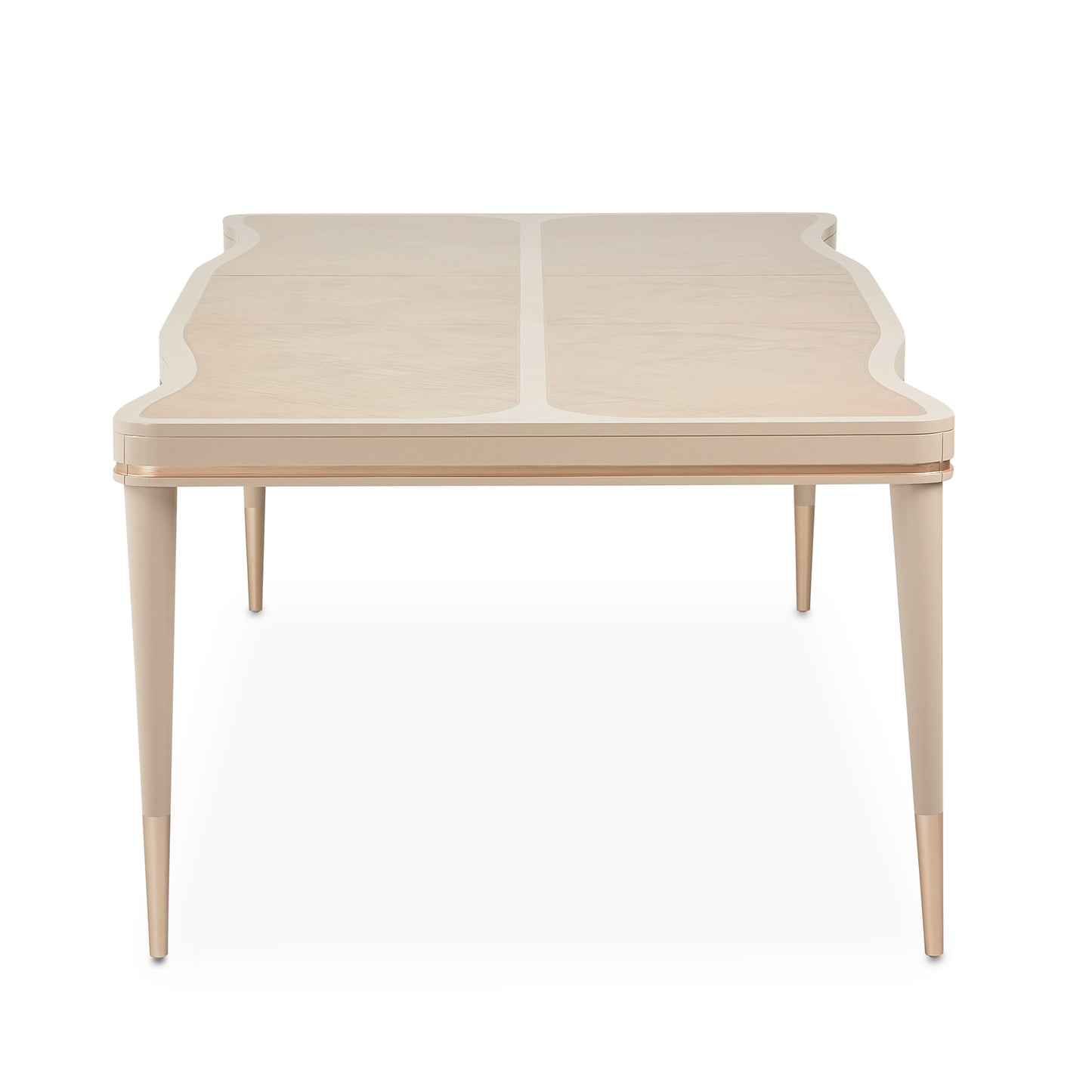 Malibu Crest Rectangular Dining Table - Blush