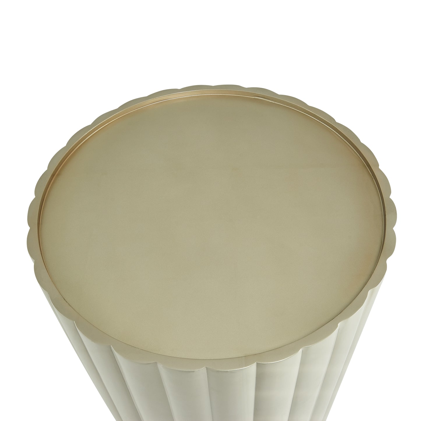 Malibu Crest Round Dining Table - Chardonnay