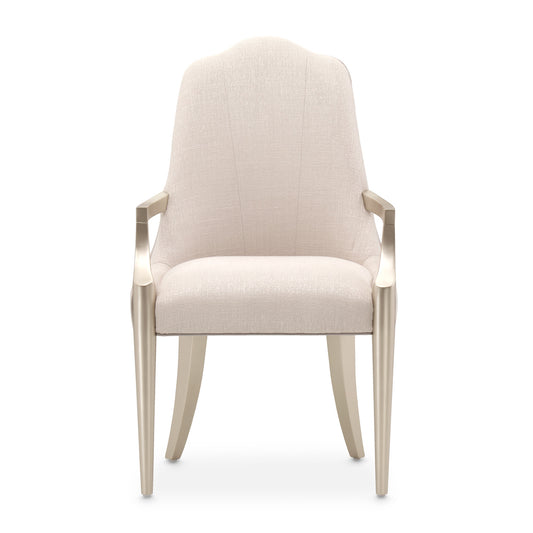 Malibu Crest Dining Arm Chair - Chardonnay