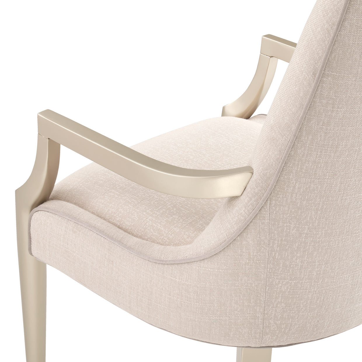 Malibu Crest Dining Arm Chair - Chardonnay