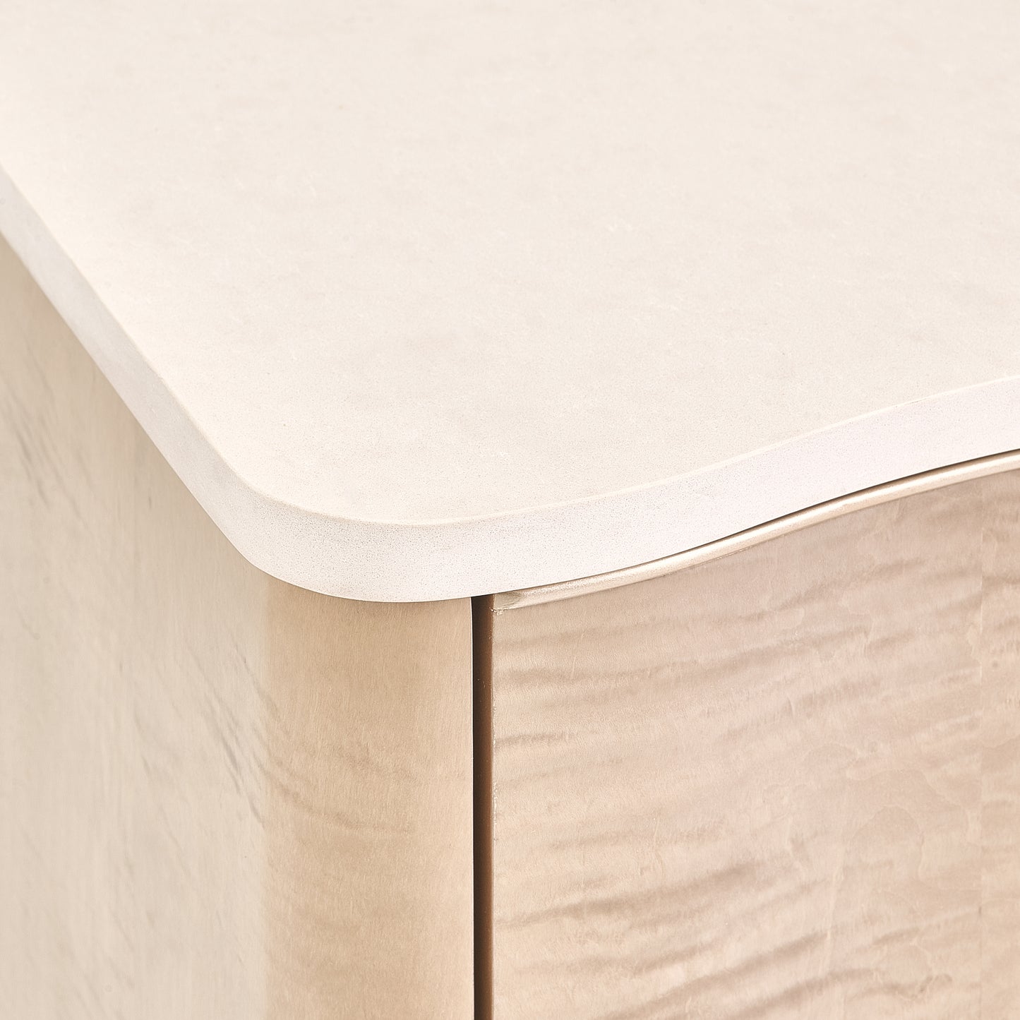 Malibu Crest 3-Drawer Nightstand - Blush
