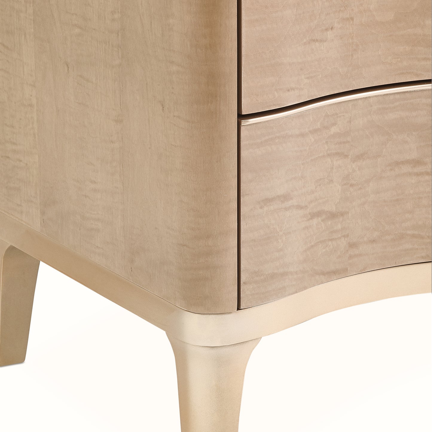 Malibu Crest 3-Drawer Nightstand - Blush