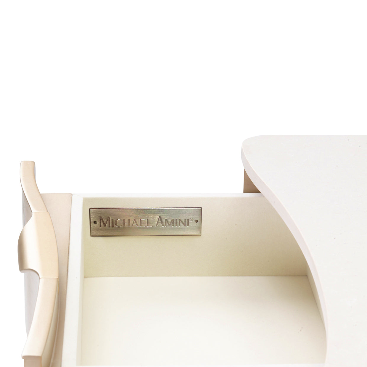 Malibu Crest 3-Drawer Nightstand - Blush