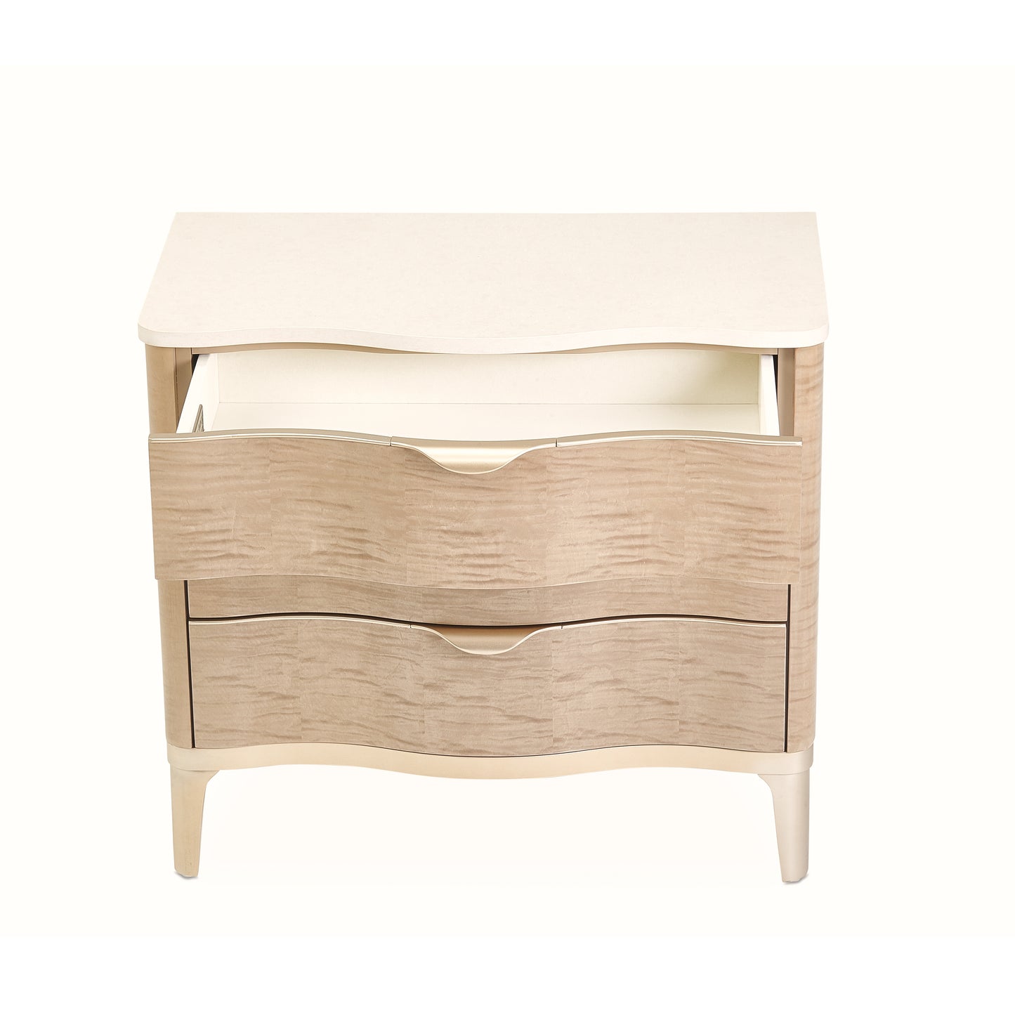 Malibu Crest 3-Drawer Nightstand - Blush