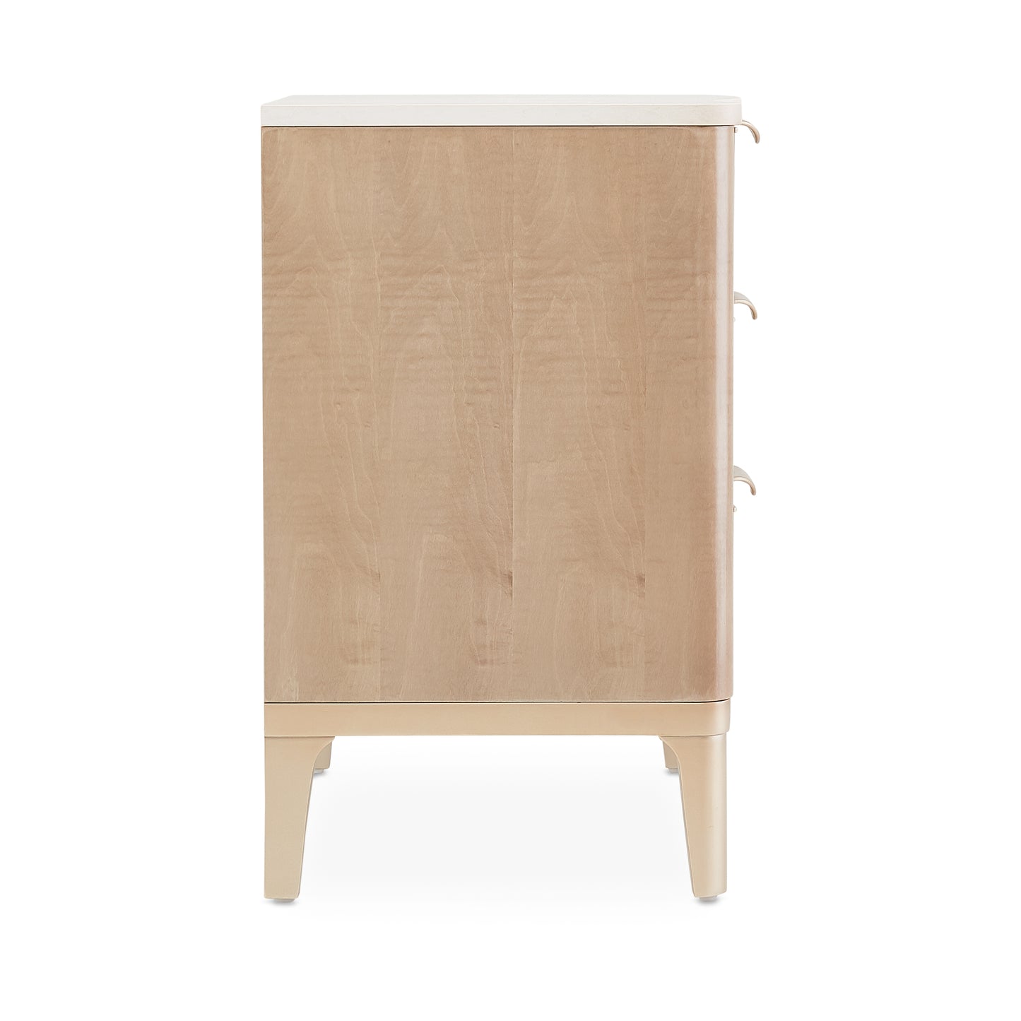 Malibu Crest 3-Drawer Nightstand - Blush