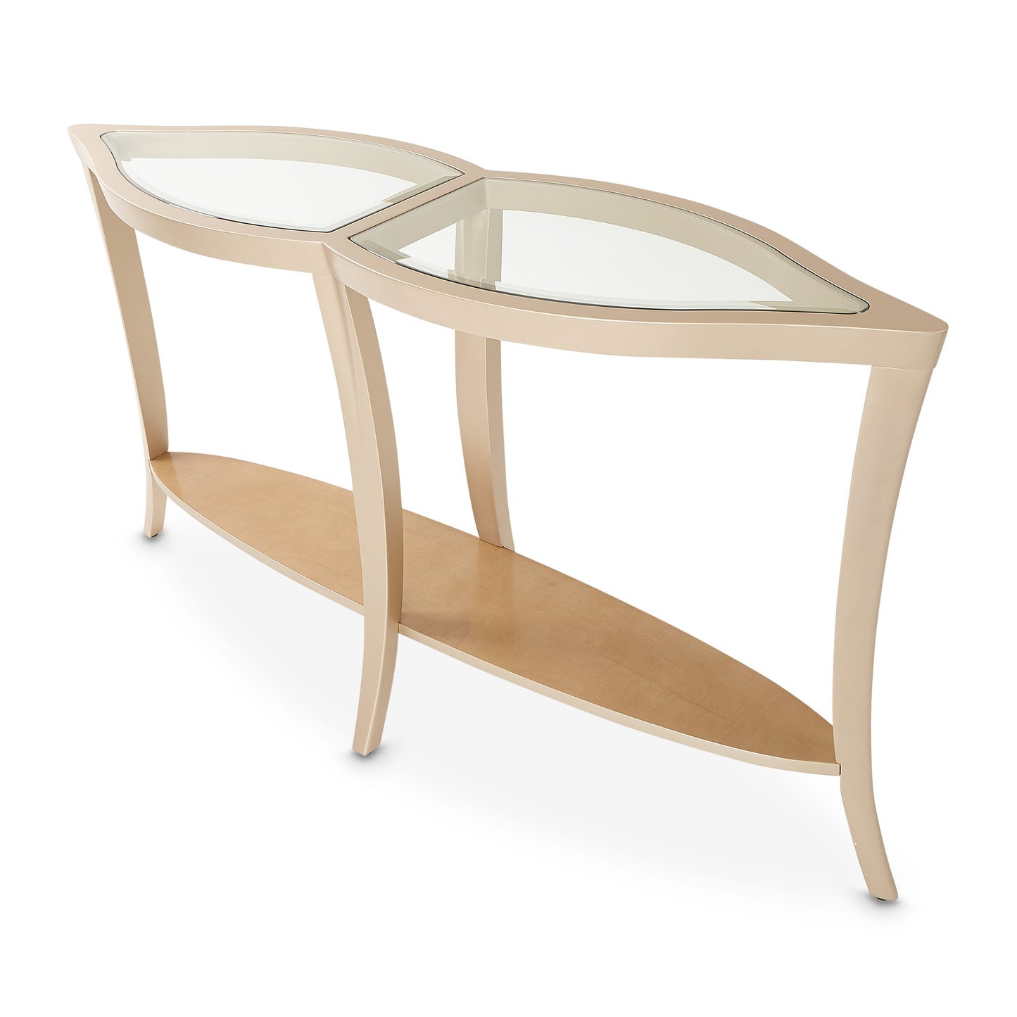 Malibu Crest Console Table - Chardonnay
