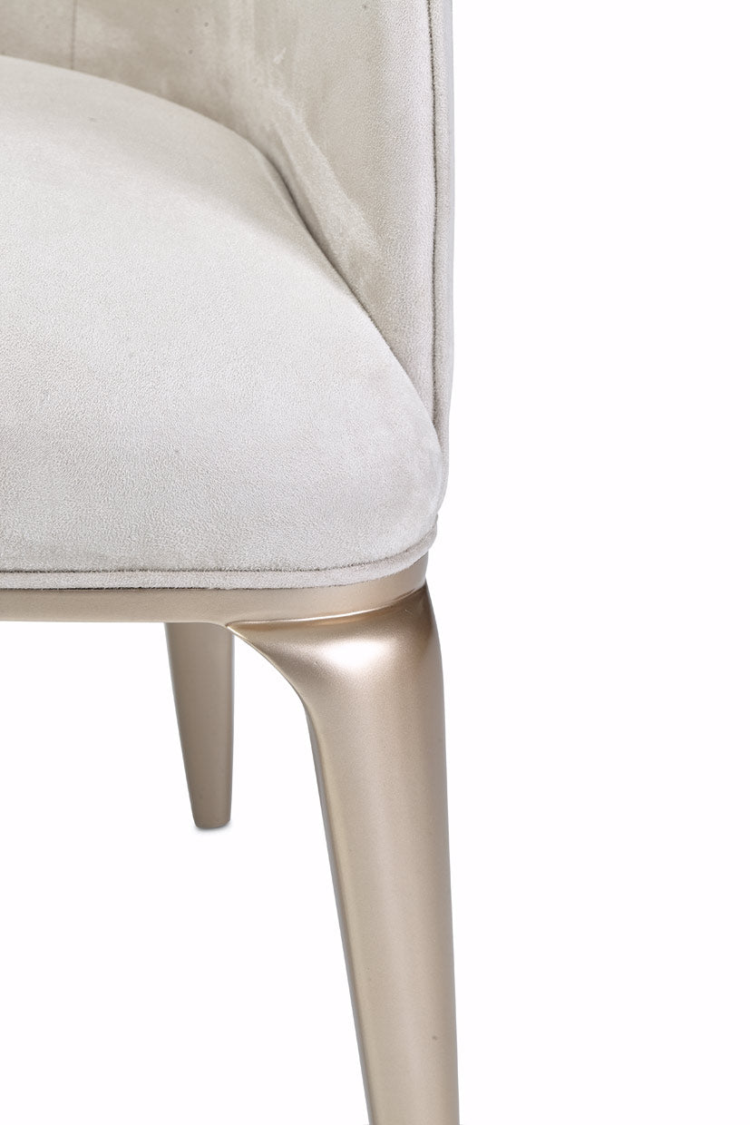 Malibu Crest Vanity Chair - Chardonnay