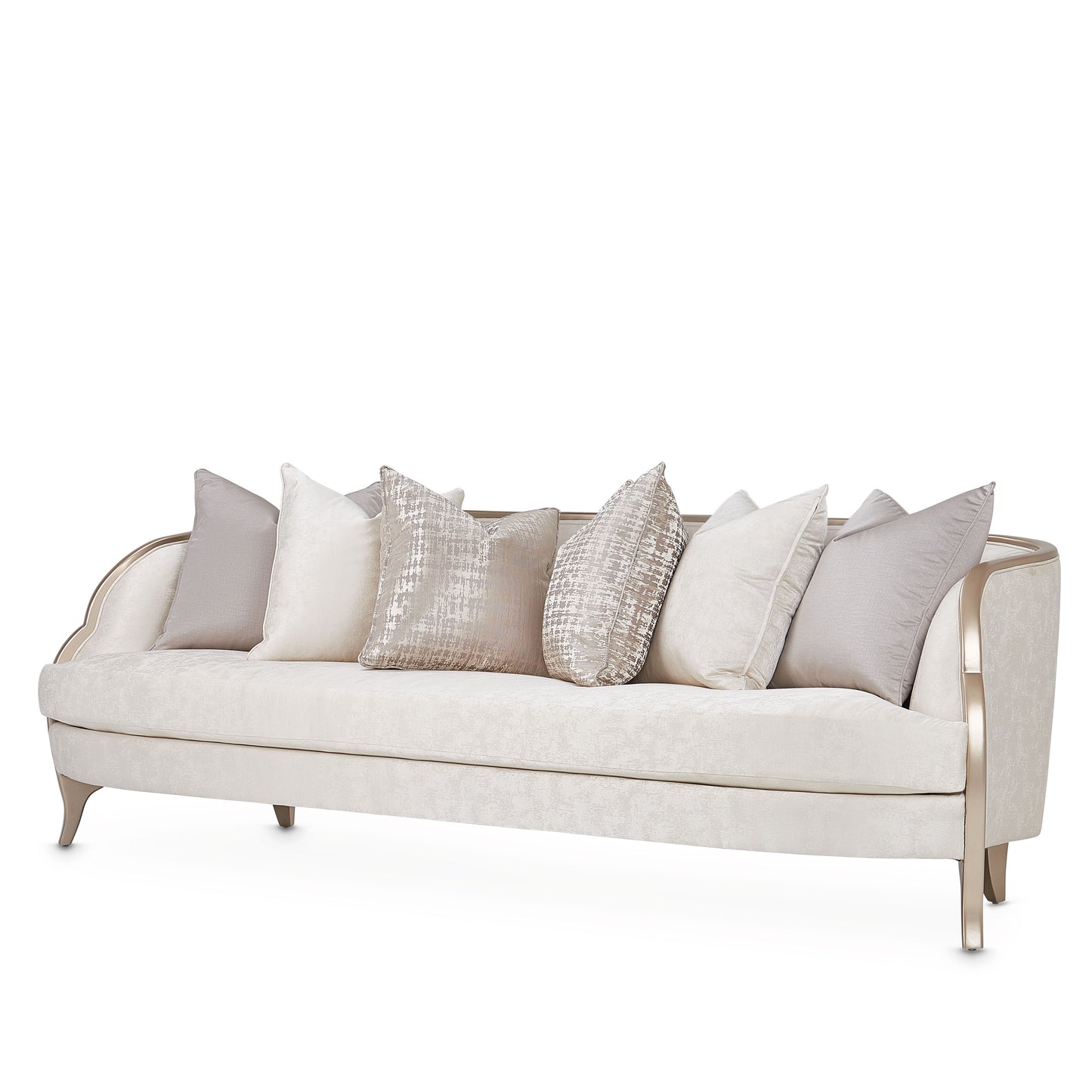 Malibu Crest Sofa - Cloud White/Chardonnay