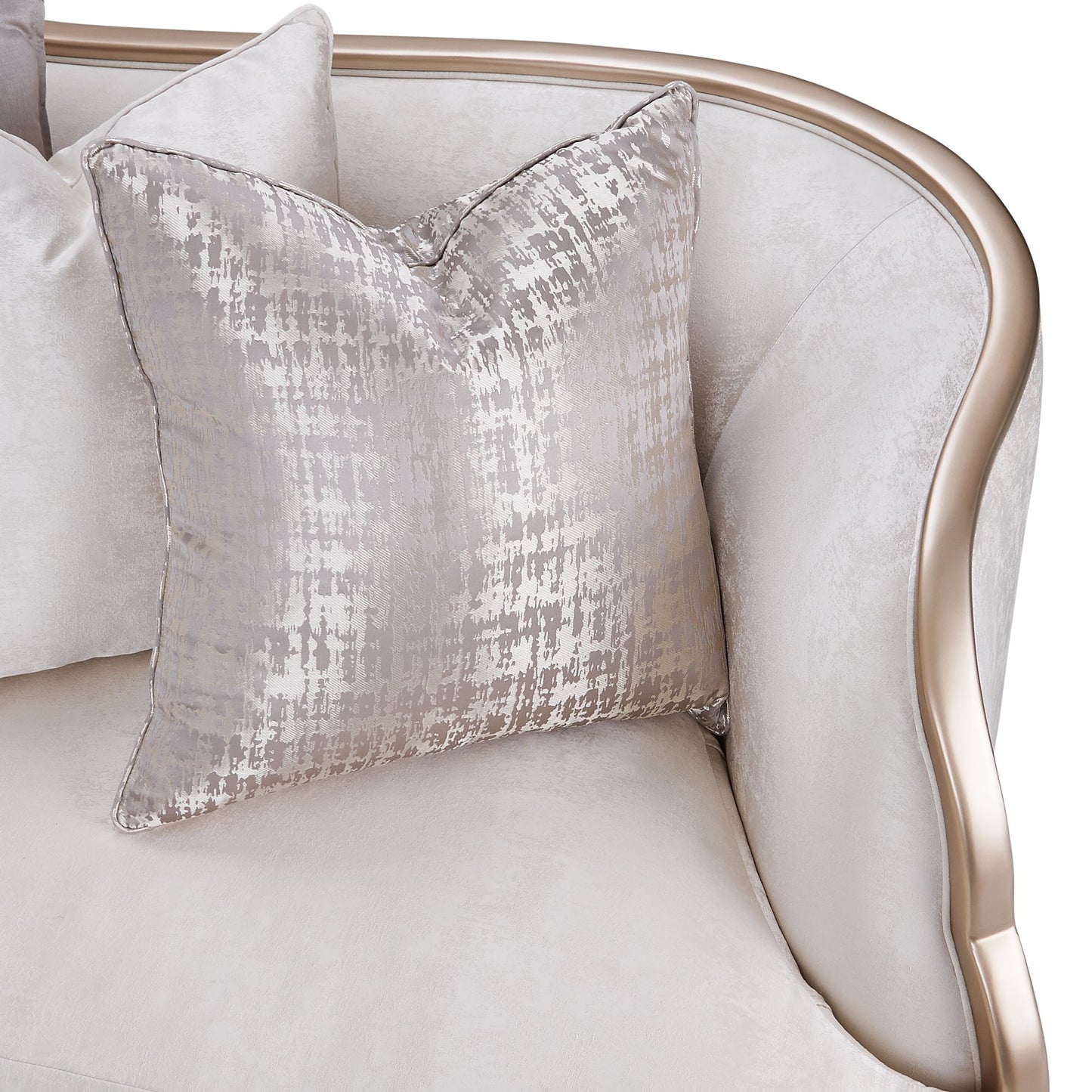 Malibu Crest Sofa - Cloud White/Chardonnay