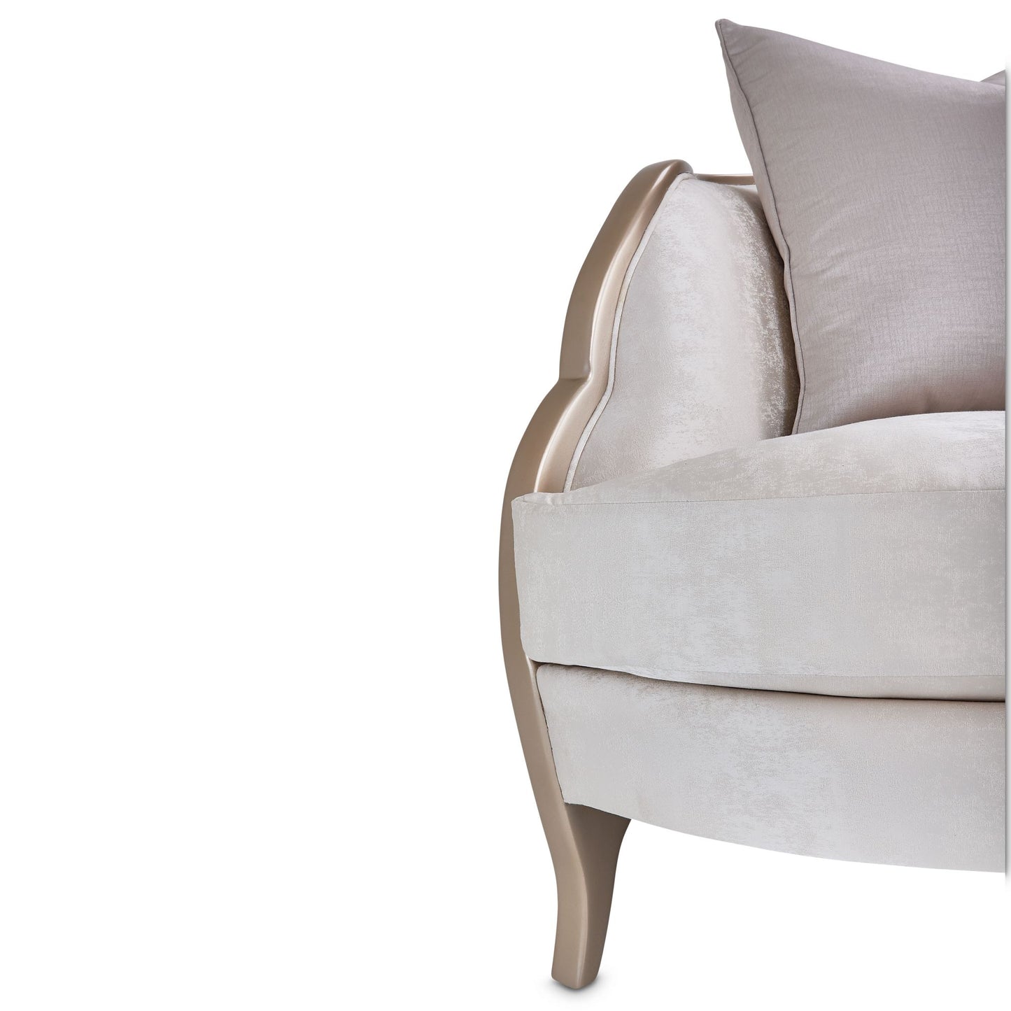 Malibu Crest Sofa - Cloud White/Chardonnay