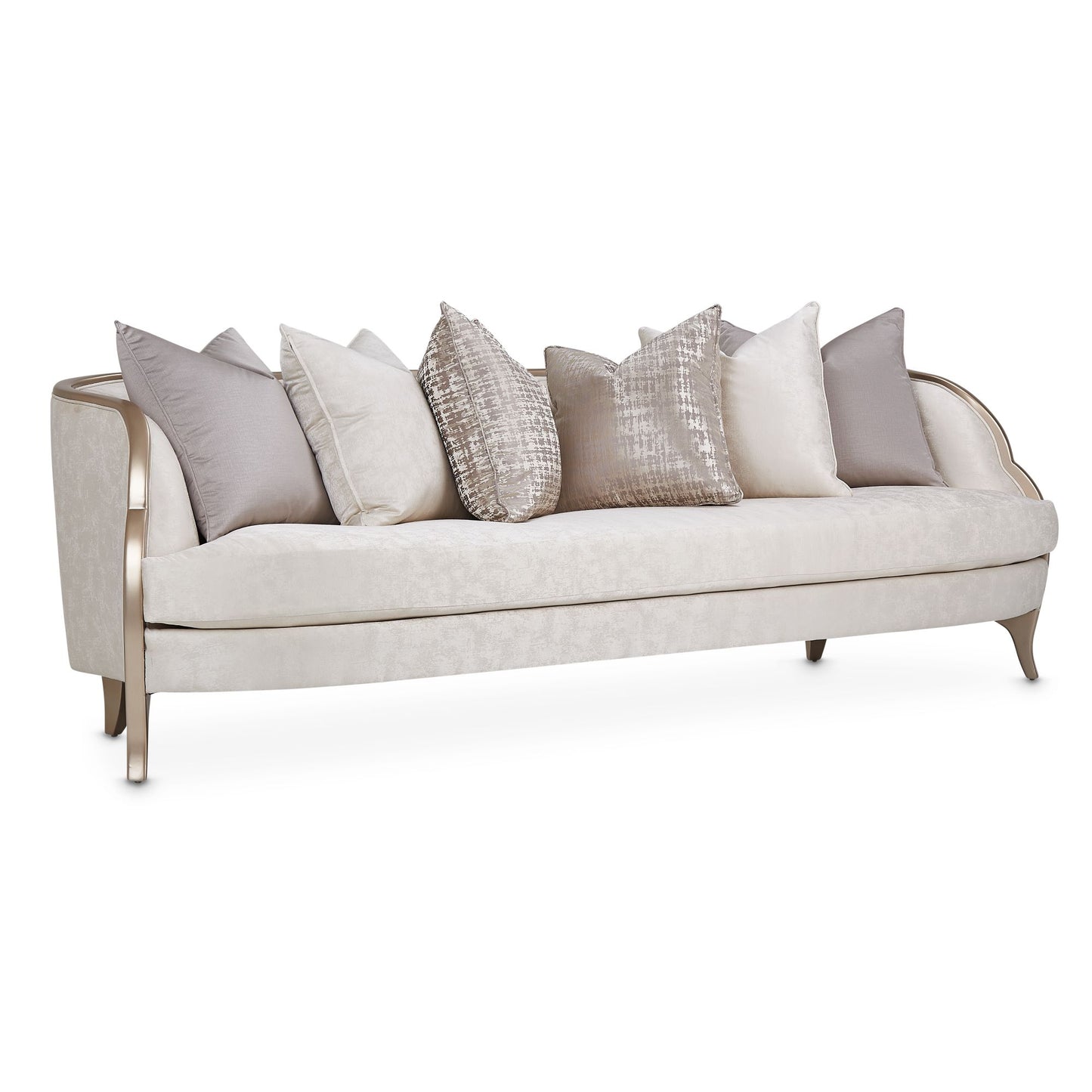 Malibu Crest Sofa - Cloud White/Chardonnay