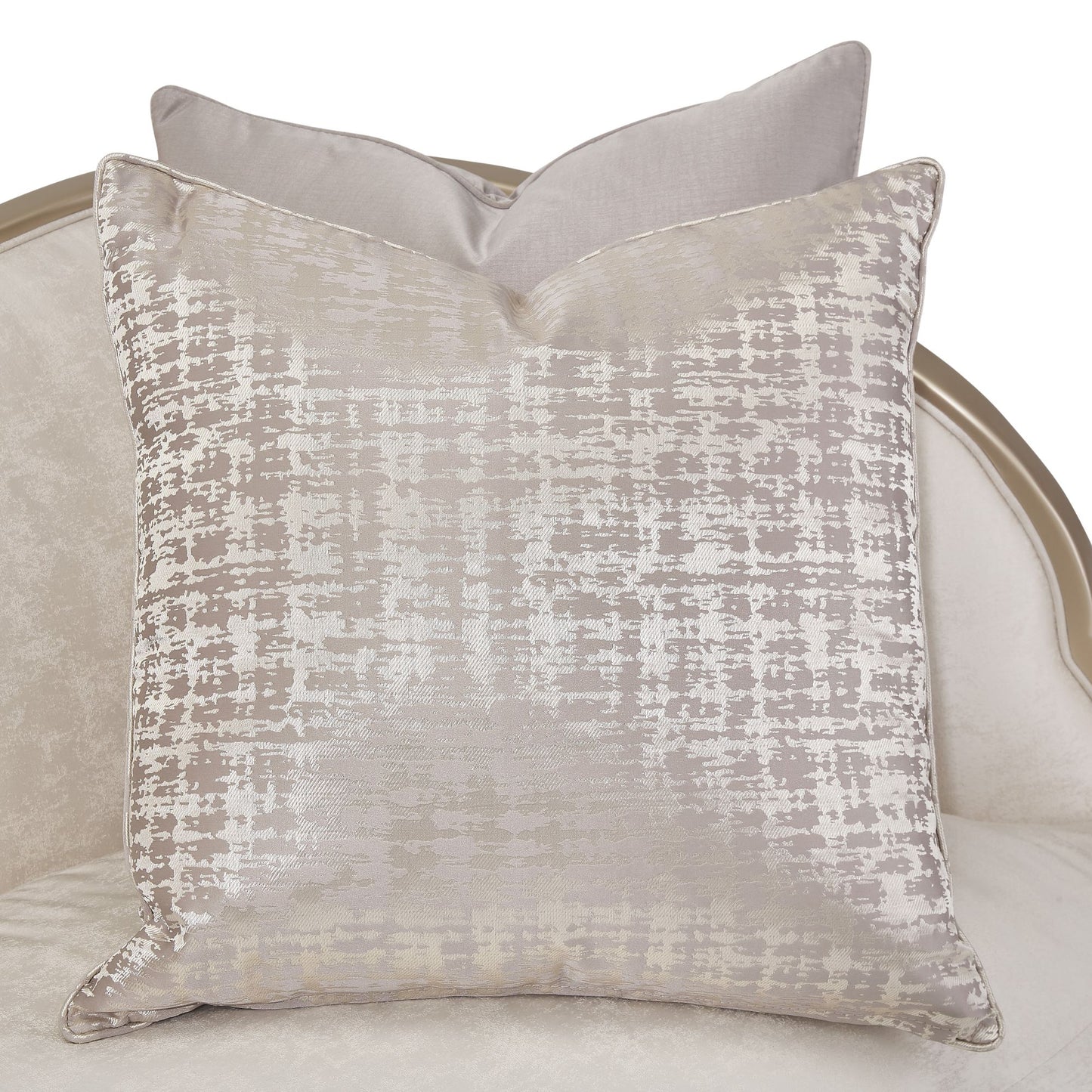 Malibu Crest Loveseat - Cloud White/Chardonnay