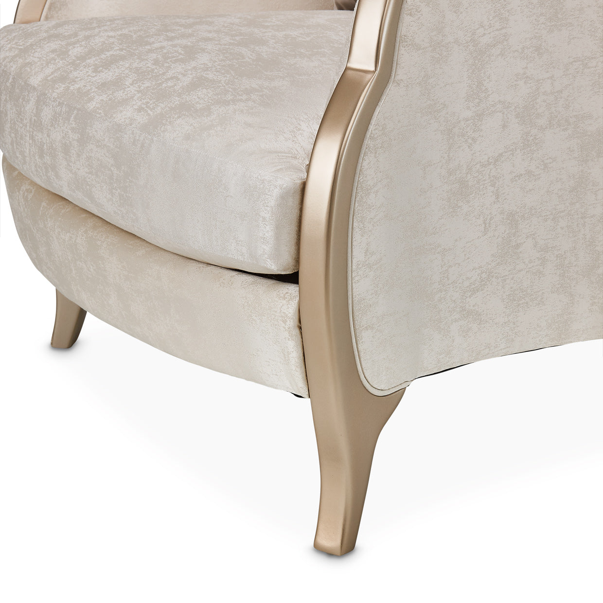 Malibu Crest Accent Chair - Cloud White/Chardonnay