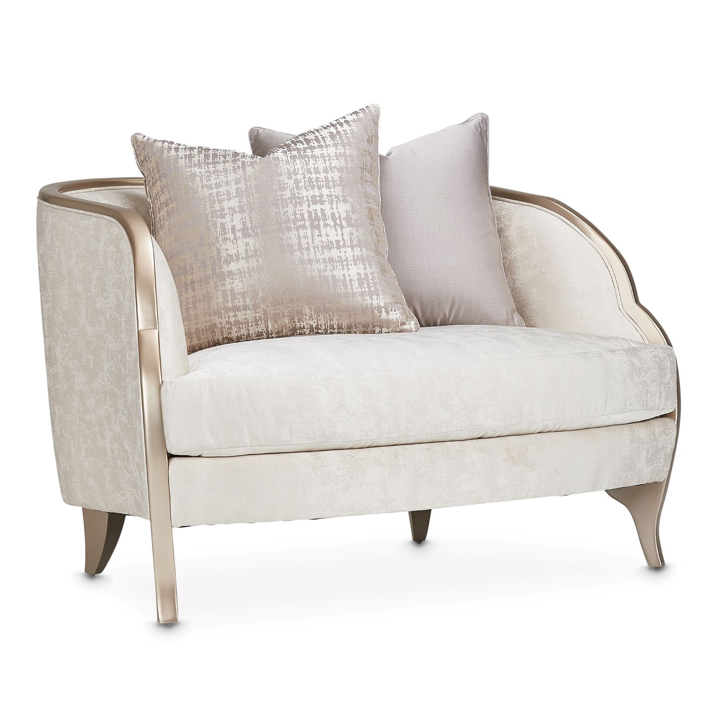 Malibu Crest Chair and Half - Cloud White/Chardonnay