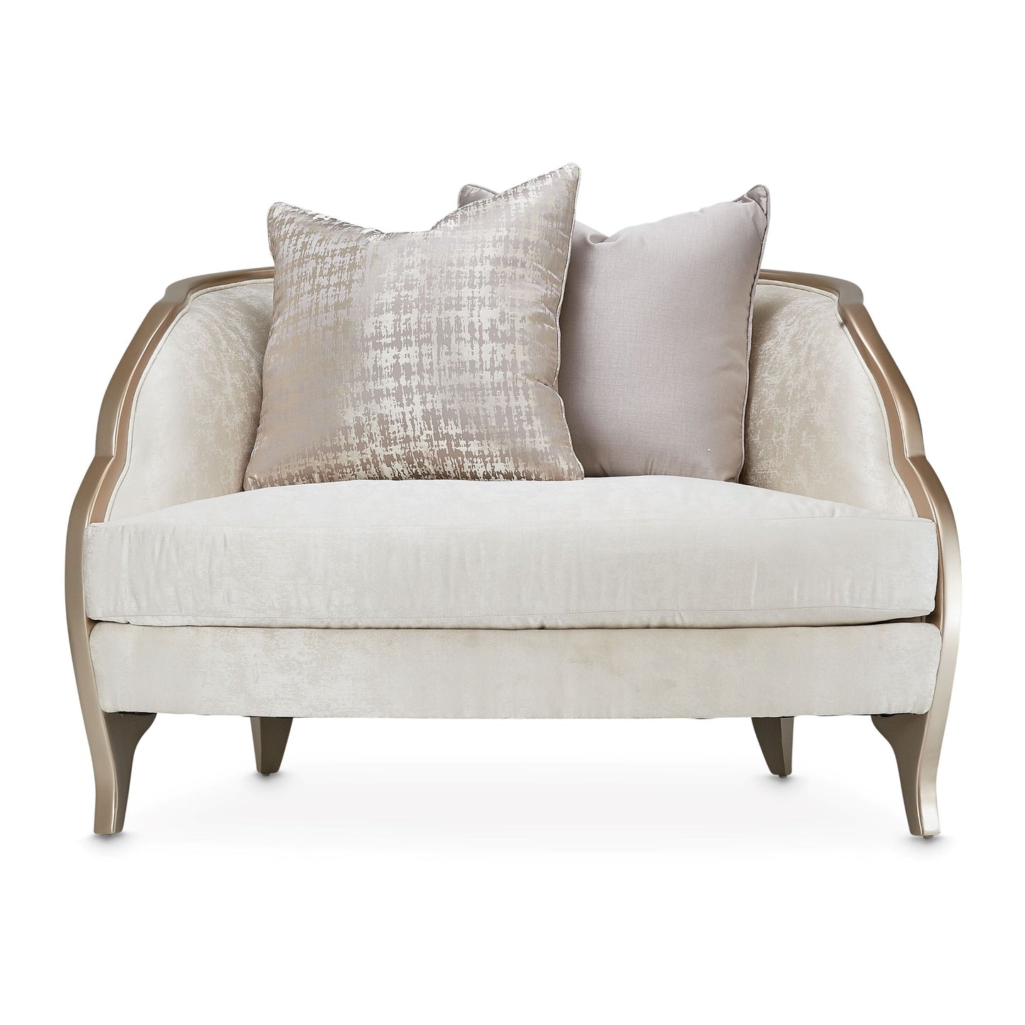 Malibu Crest Chair and Half - Cloud White/Chardonnay